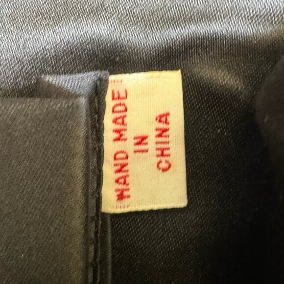 Vintage La Regale Beaded Clutch Purse Black Beaded Bag Evening Bag Wedding Bag - Picture 10 of 10